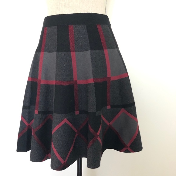 Grace Elements Dresses & Skirts - Grace Elements Plaid Skater Skirt NWT size small